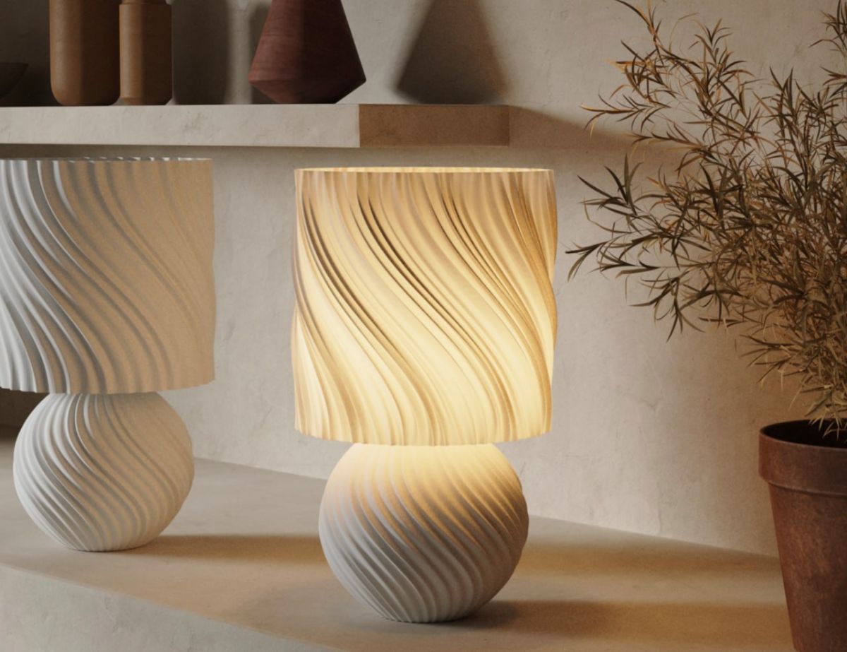 Stoned lamp