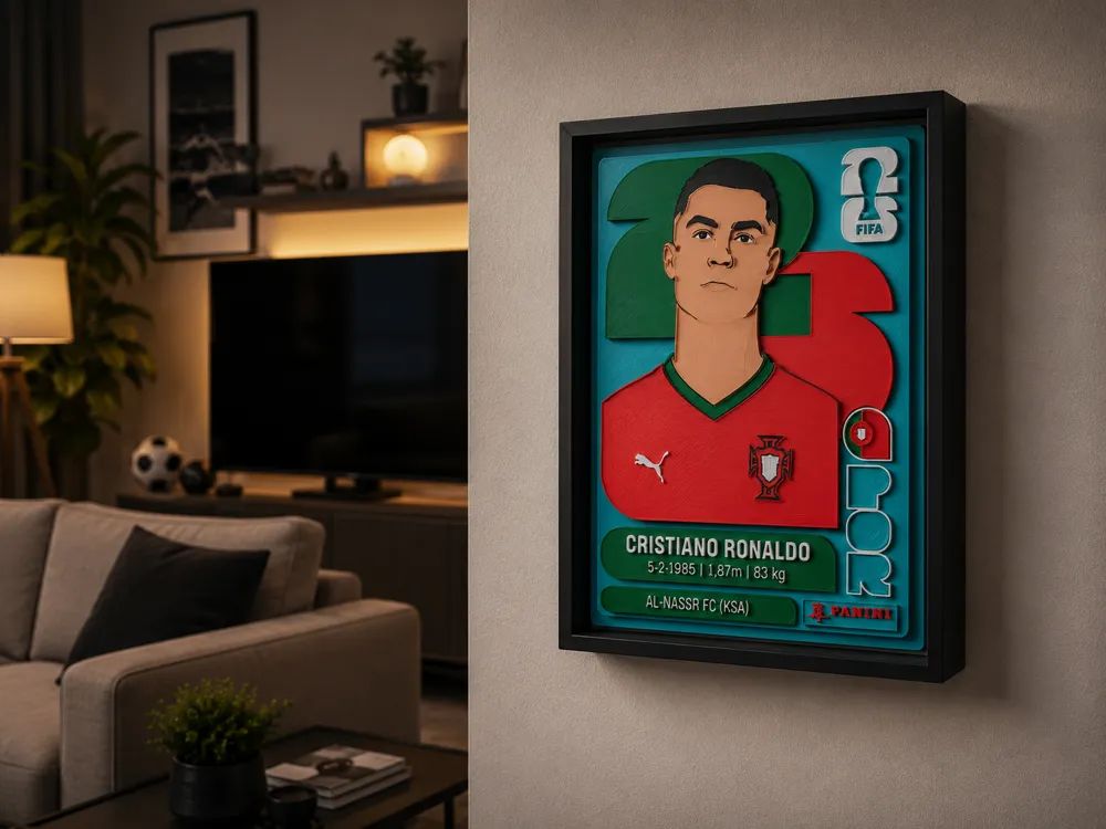 Cuadro Cristiano Ronaldo-Portugal