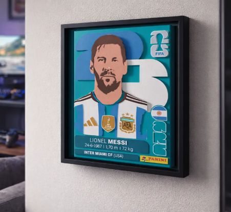 Cuadro de  Messi 