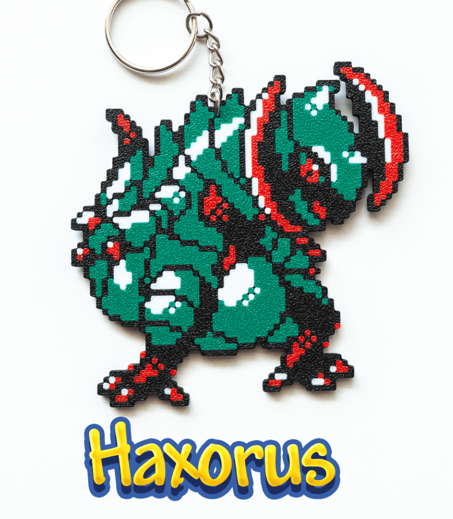 Llavero Haxorus Pokemon