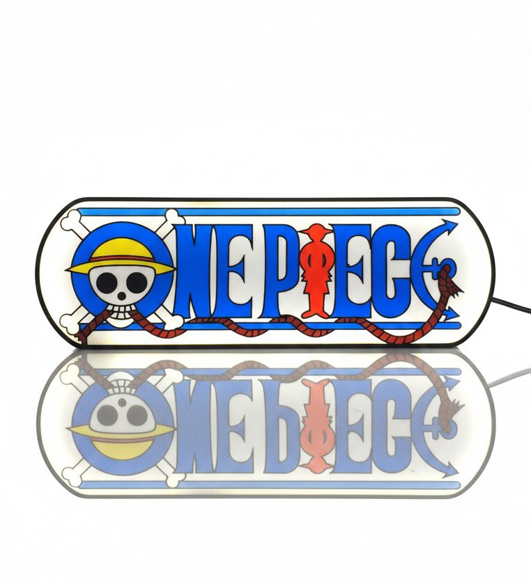 Logo Clásico con Silueta de Luffy2 One Piece