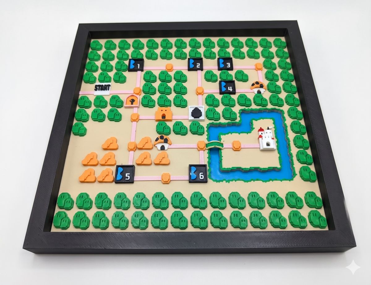 Cuadro - Mapa Super Mario Bros 3