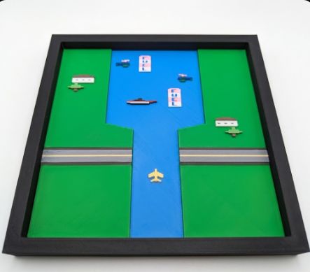 Cuadro Decorativo Aeropuerto Miniatura