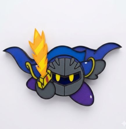 Cuadro Decorativo Meta Knight