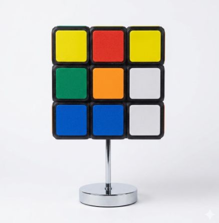 Lampara - Cubo Rubik