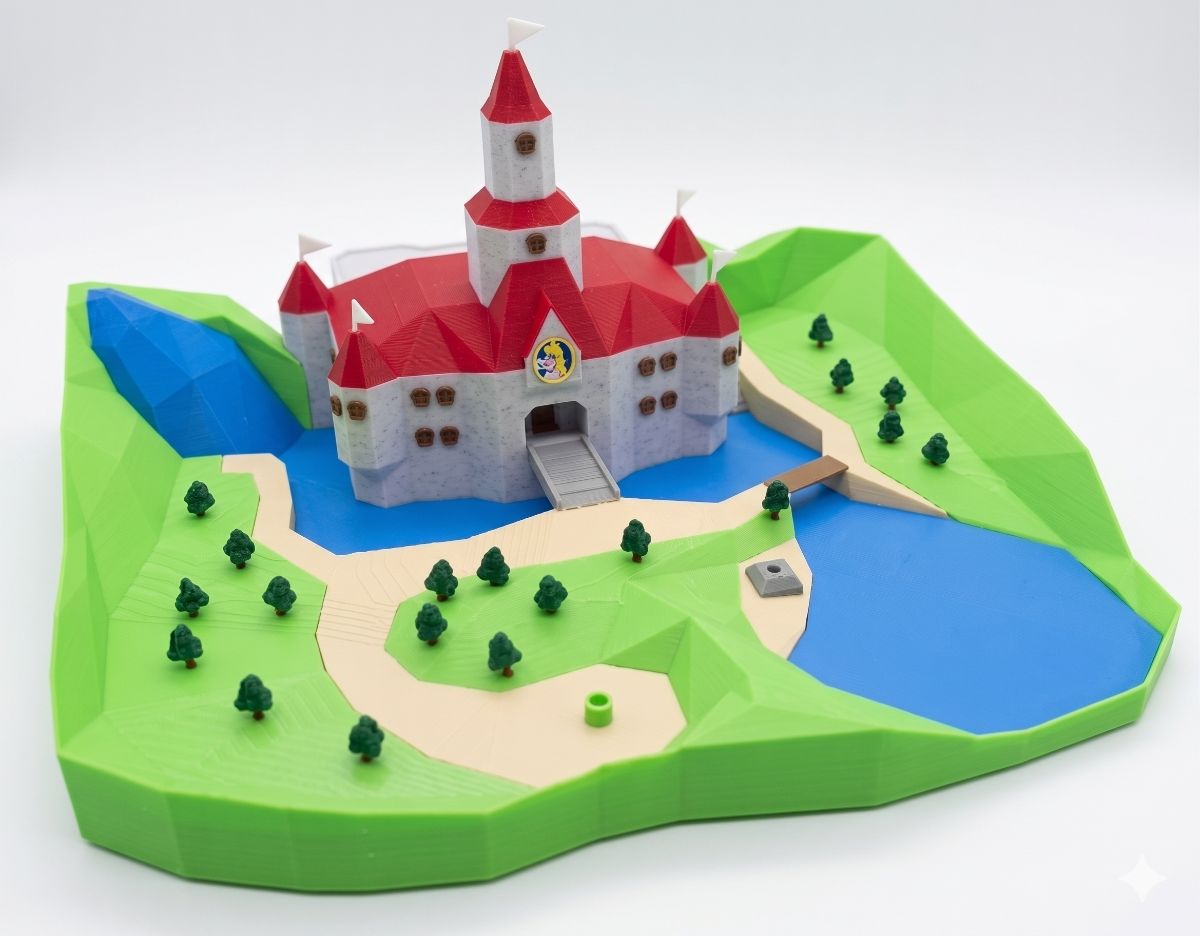 Castillo de peach Mario64