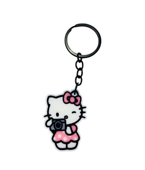 Llavero Hello Kitty Fotografa