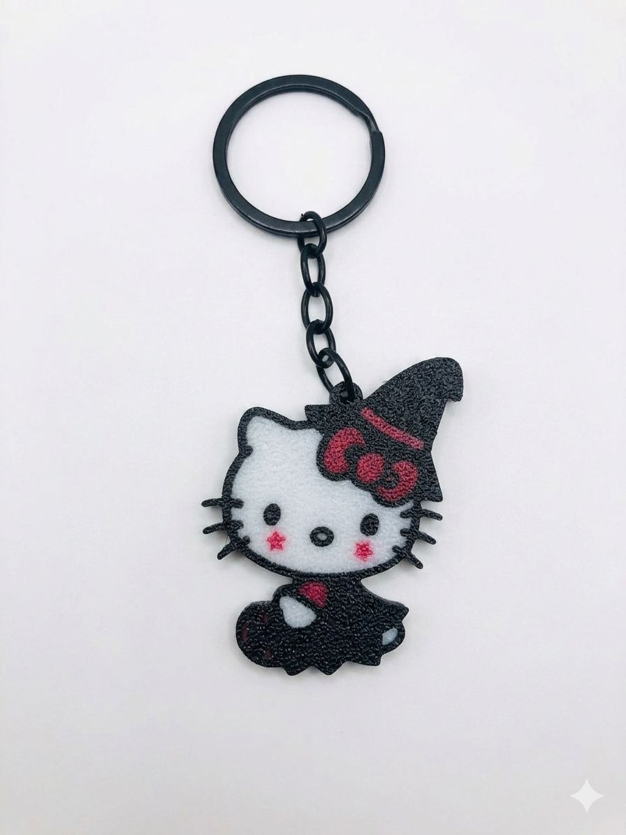 Llavero Hello Kitty Bruja