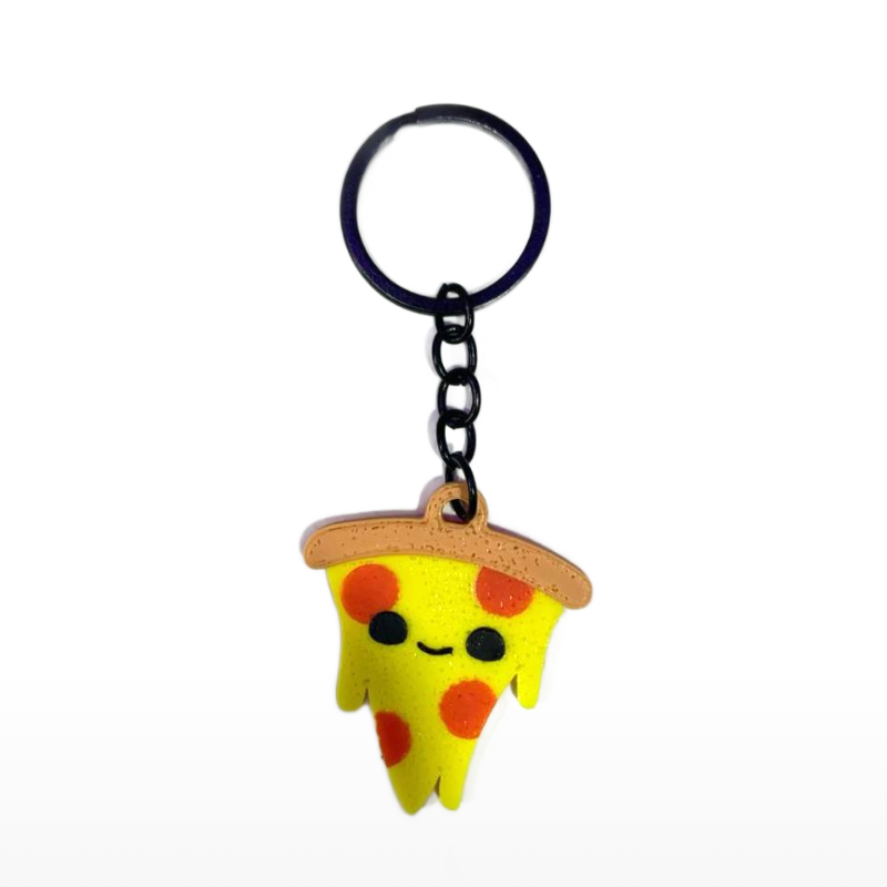 Llavero Pizza Kawaii