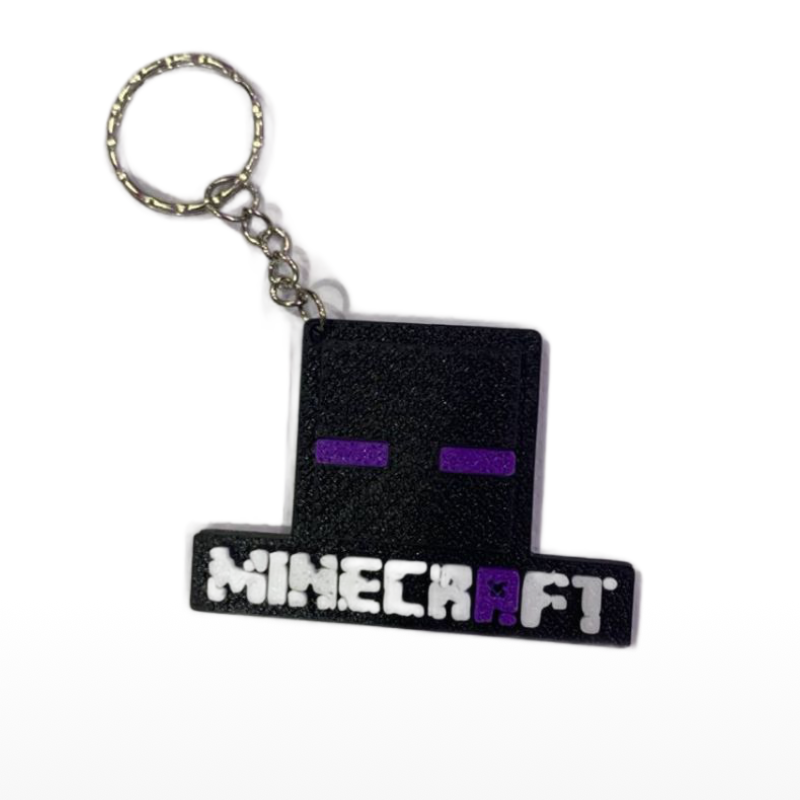 Llavero Enderman Minecraft