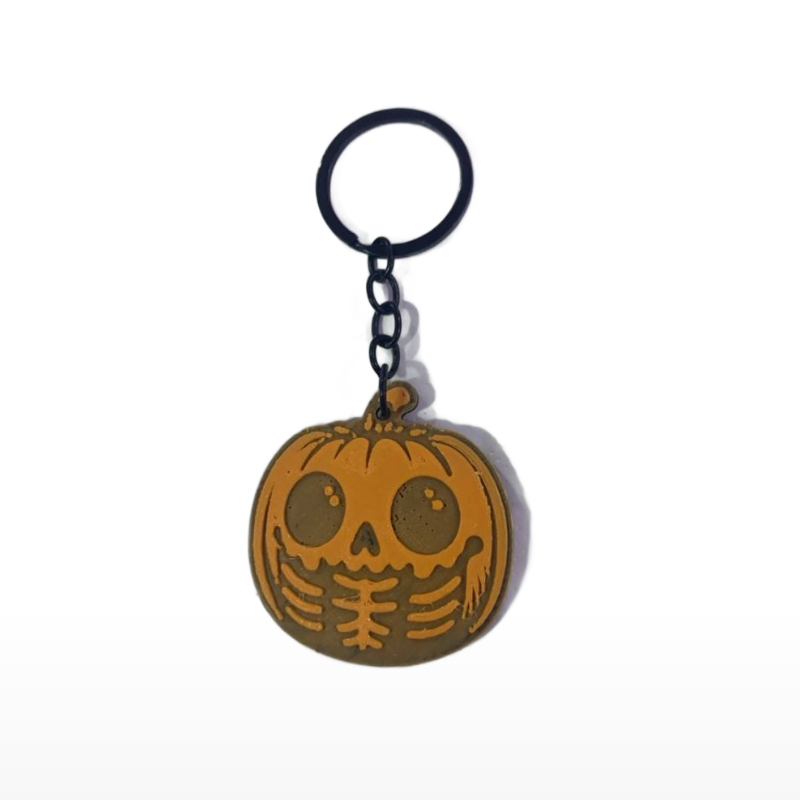 Llavero Calabaza Esqueleto Halloween