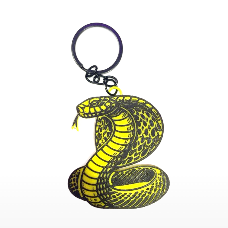 Llavero Serpiente Amarilla