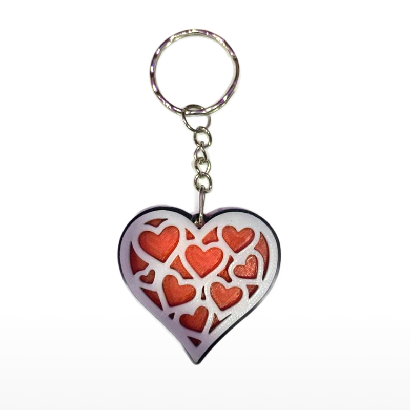 Llavero Corazón Romántico